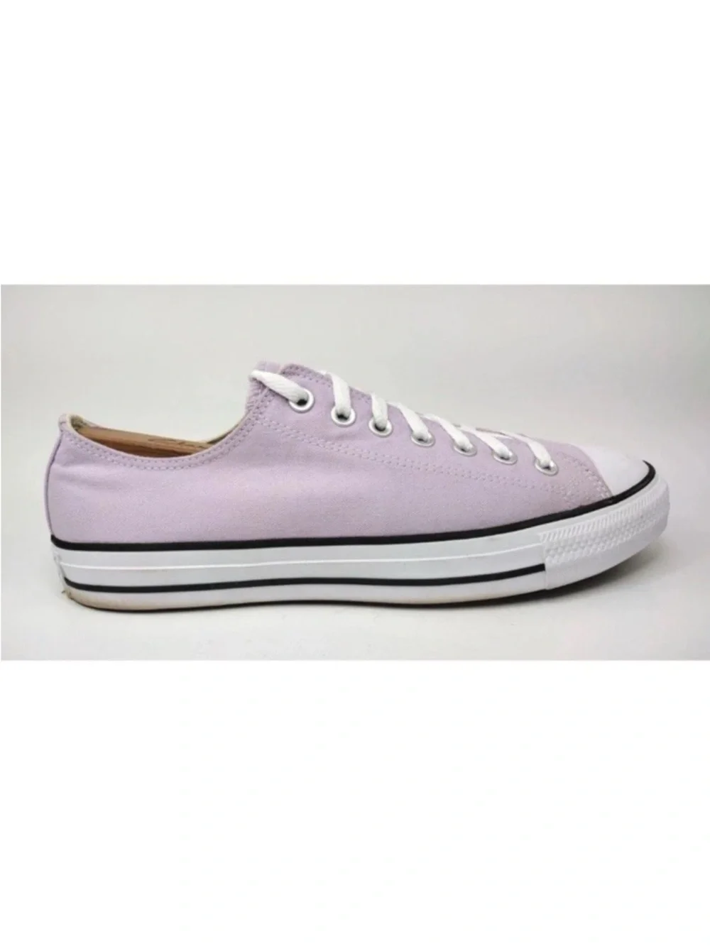 NWT Converse Chuck Taylor All Star Low Top Lavender Lilac Size 6 - Picture 3 of 10